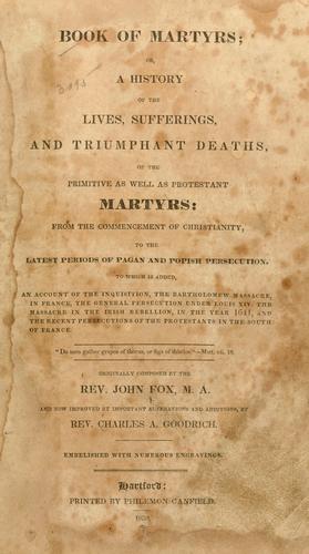 Cover of Actes and Monuments