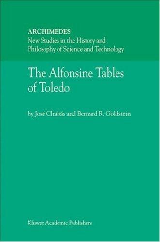 Cover of Alfonsine Tables