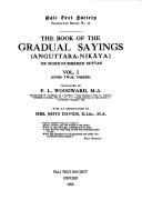 Cover of Anguttara Nikaya