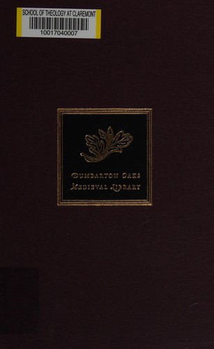 Cover of Apocalypse of Pseudo-Methodius