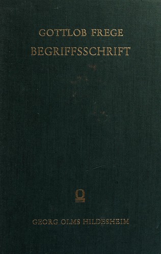 Cover of Begriffsschrift