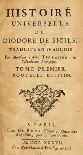 Cover of Bibliotheca historica