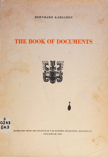 Cover of Book of Documents