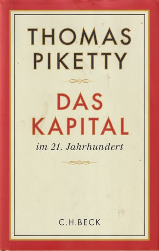 Cover of Capital in the Twenty-First Century
