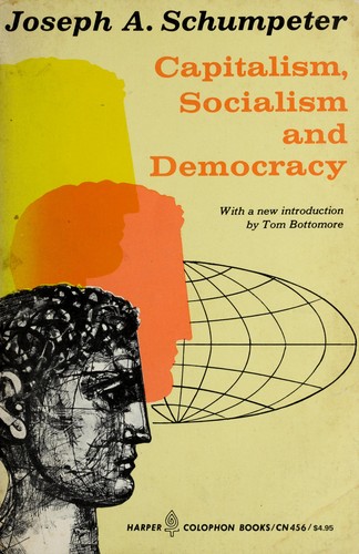 Cover of Capitalism, Socialism and Democracy