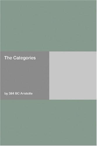 Cover of Categories