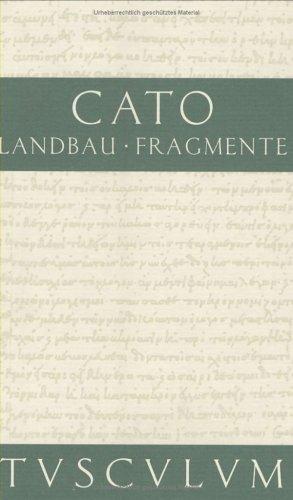 Cover of De Agri Cultura
