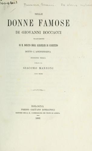 Cover of De mulieribus claris