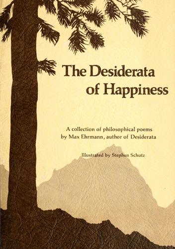 Cover of Desiderata