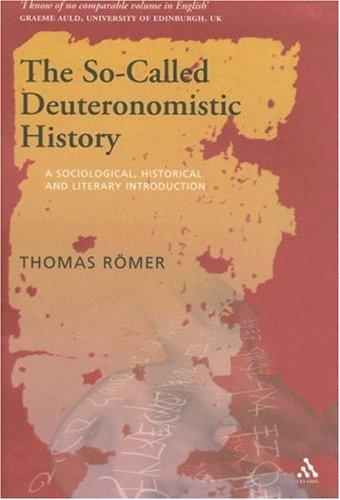 Cover of Deuteronomist History