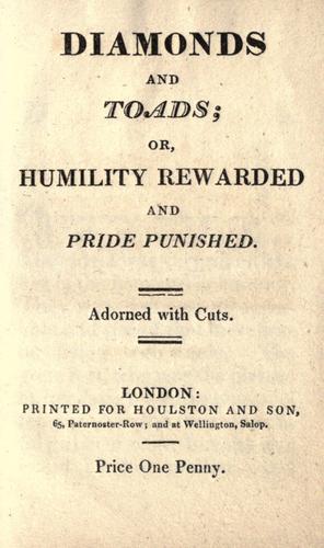 Cover of Diamonds and Toads