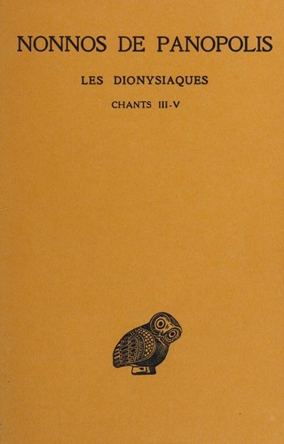 Cover of Dionysiaca