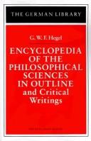 Cover of Encyclopedia of the Philosophical Sciences
