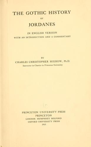 Cover of Getica