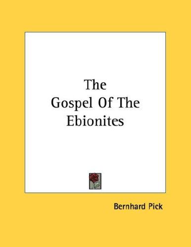 Cover of Gospel of the Ebionites
