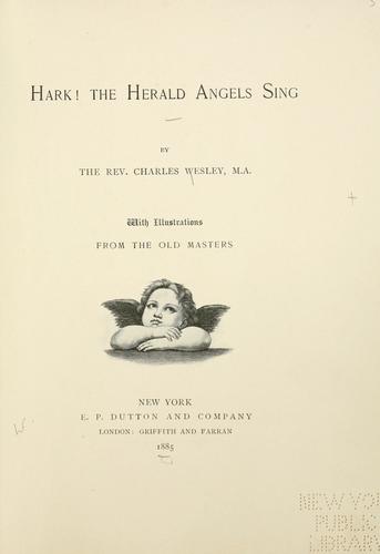 Cover of Hark! The Herald Angels Sing