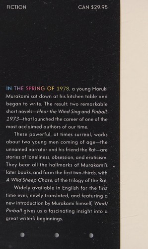 Cover of Hear the Wind Sing