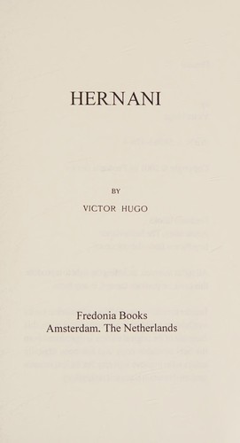 Cover of Hernani