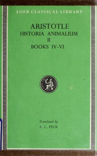 Cover of History of Animals
