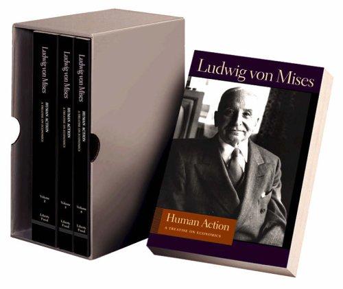 Cover of Human Action, a treatise on economics.
