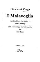 Cover of I Malavoglia