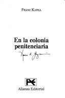 Cover of In the Penal Colony
