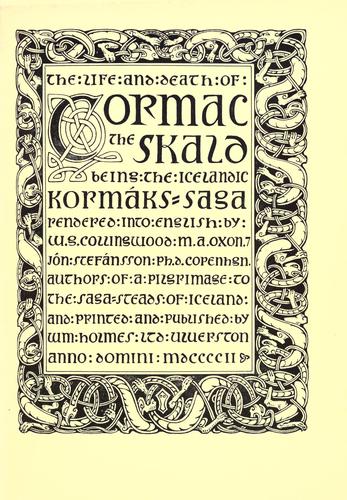 Cover of Kormáks saga