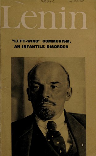 Cover of "Left-Wing" Communism: An Infantile Disorder