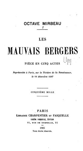 Cover of Les Mauvais Bergers