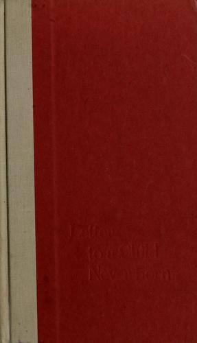 Cover of Letter to a Child Never Born