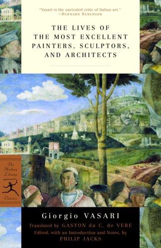 Cover of Lives of the Most Excellent Painters, Sculptors, and Architects