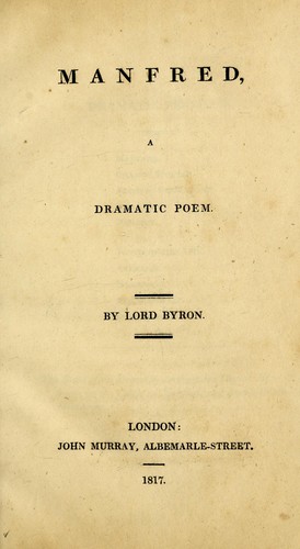 Cover of Manfred