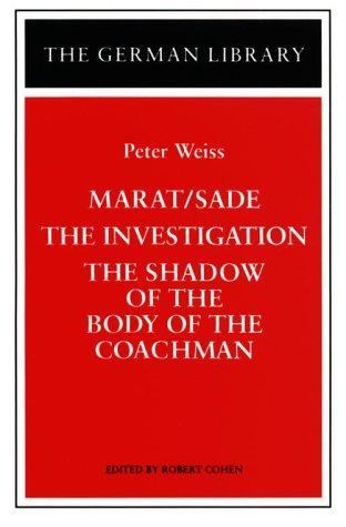 Cover of Marat/Sade