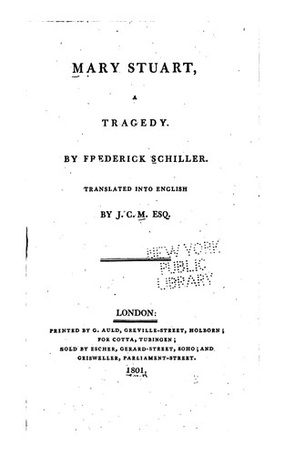 Cover of Mary Stuart