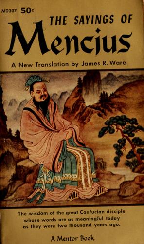 Cover of Mencius