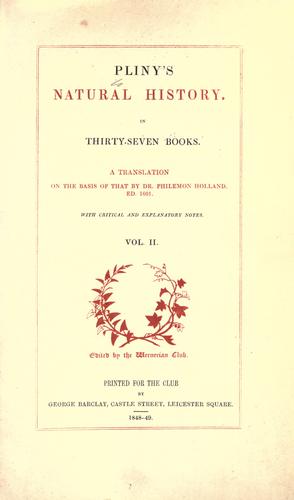 Cover of Natural History