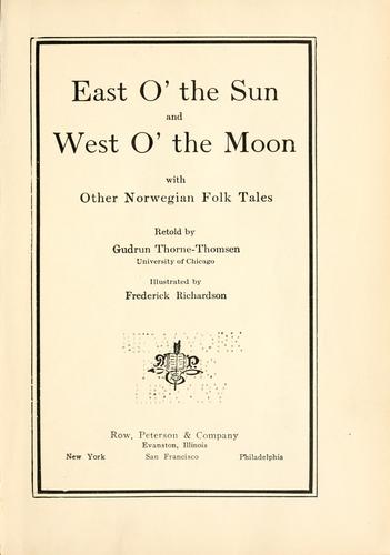 Cover of Norske Folkeeventyr