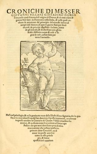 Cover of Nuova Cronica