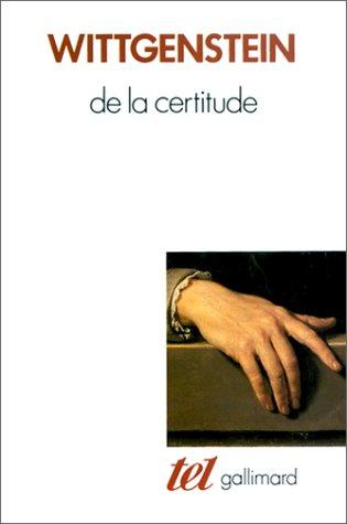Cover of On Certainty