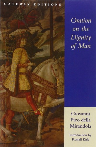Cover of Oration on the Dignity of Man