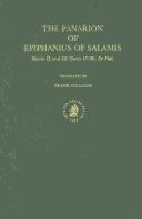 Cover of Panarion