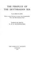 Cover of Periplus of the Erythraean Sea