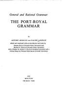 Cover of Port-Royal Grammar