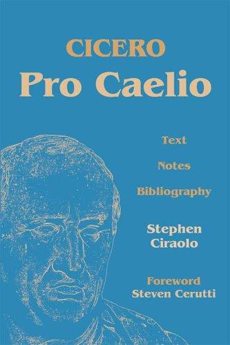 Cover of Pro Caelio
