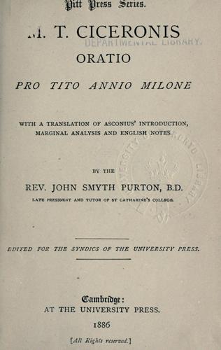 Cover of Pro Milone