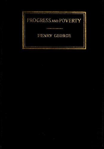 Cover of Progress and Poverty
