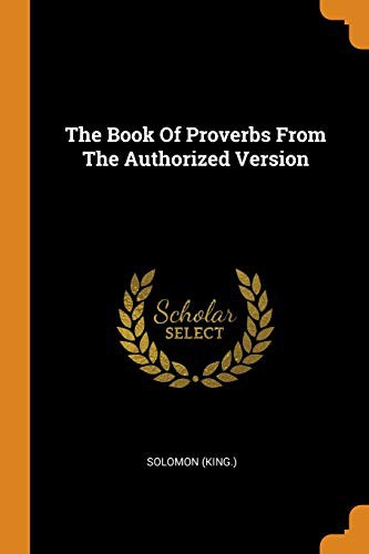 Cover of Proverbs