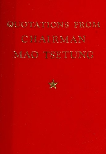Cover of Quotations from Chairman Mao Tse-tung