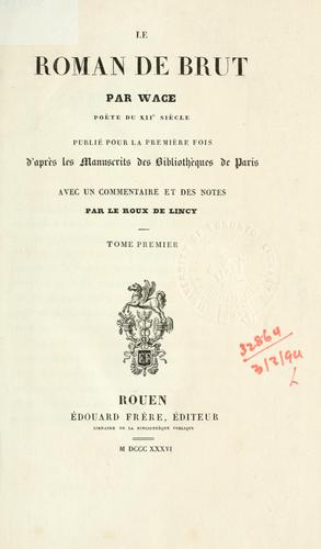Cover of Roman de Brut