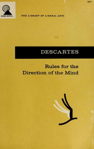 Cover of Rules for the Direction of the Mind